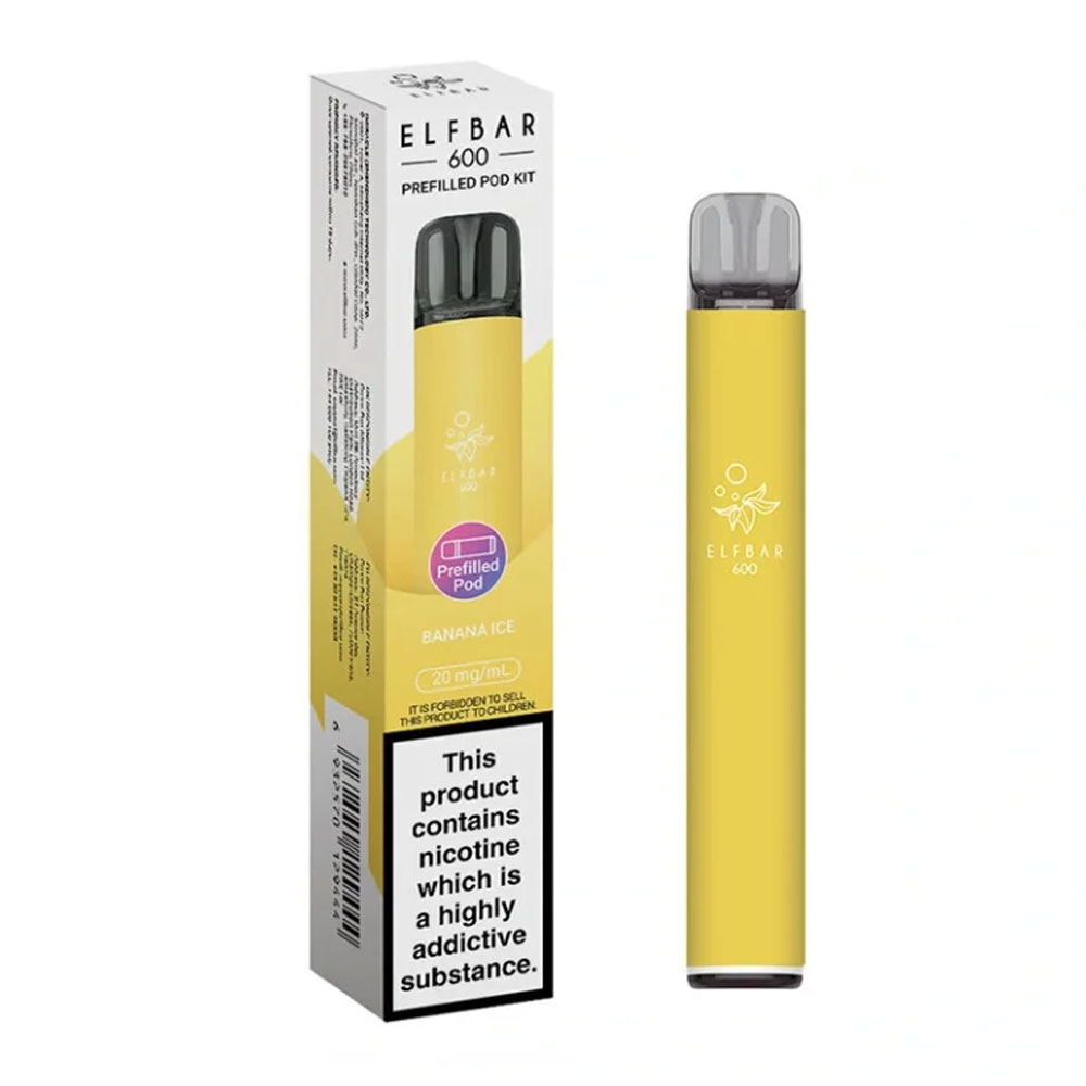 Elf Bar 600 Prefilled Pod Kit (Pack of 10)