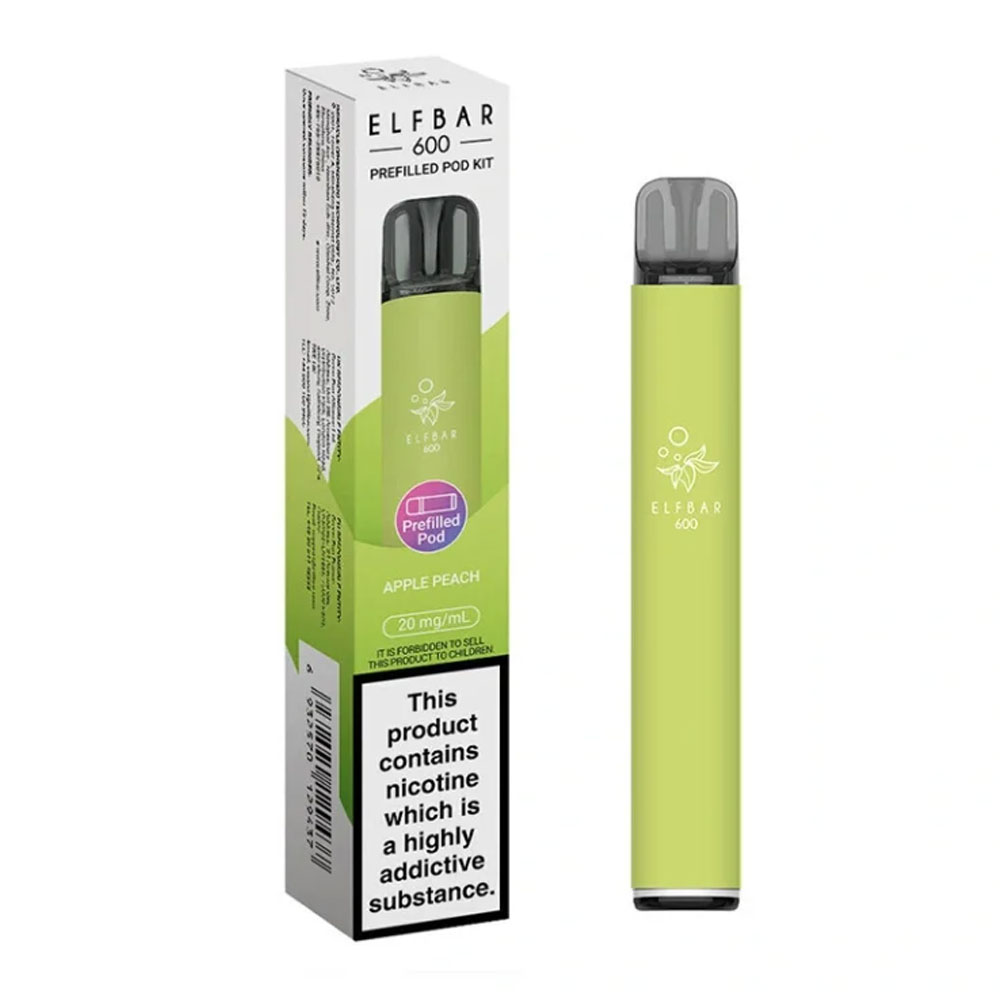 Elf Bar 600 Prefilled Pod Kit (Pack of 10)