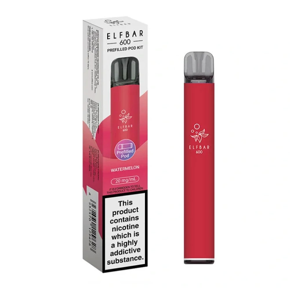 Elf Bar 600 Prefilled Pod Kit (Pack of 10)