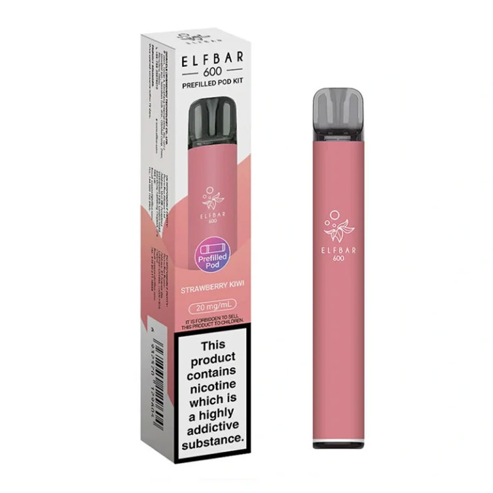 Elf Bar 600 Prefilled Pod Kit (Pack of 10)