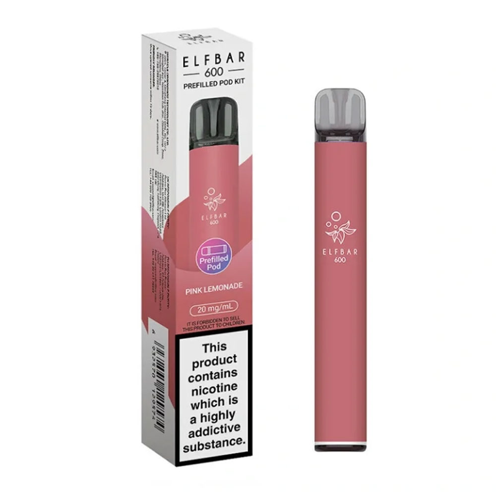 Elf Bar 600 Prefilled Pod Kit (Pack of 10)