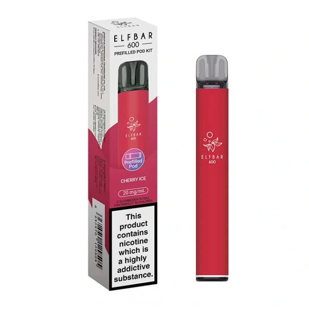 Elf Bar 600 Prefilled Pod Kit (Pack of 10)