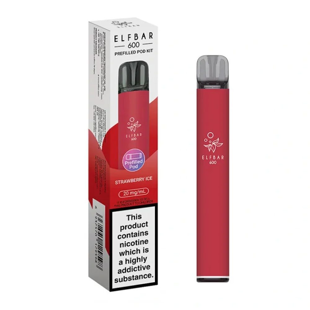 Elf Bar 600 Prefilled Pod Kit (Pack of 10)