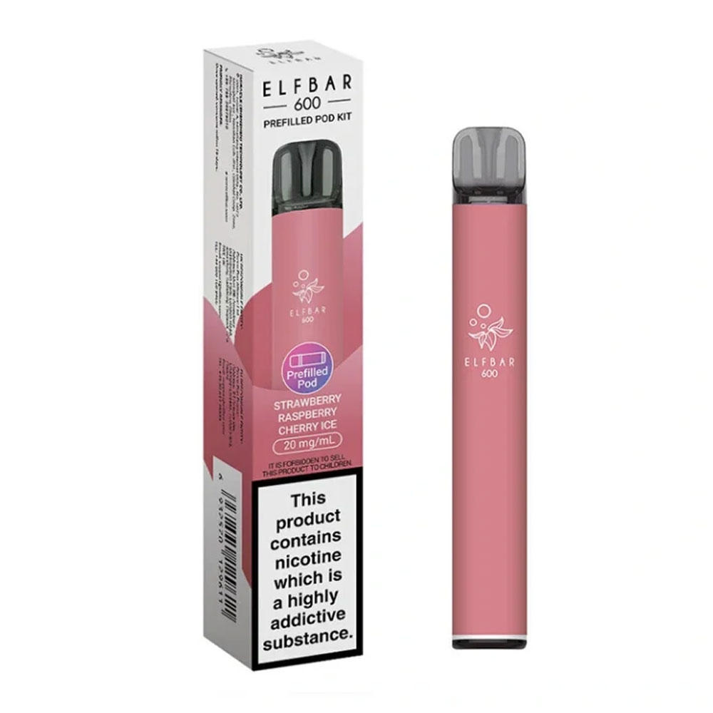 Elf Bar 600 Prefilled Pod Kit (Pack of 10)