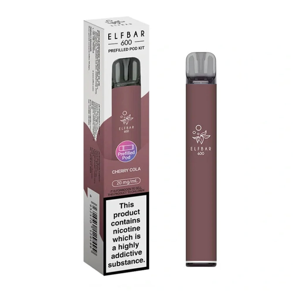 Elf Bar 600 Prefilled Pod Kit (Pack of 10)