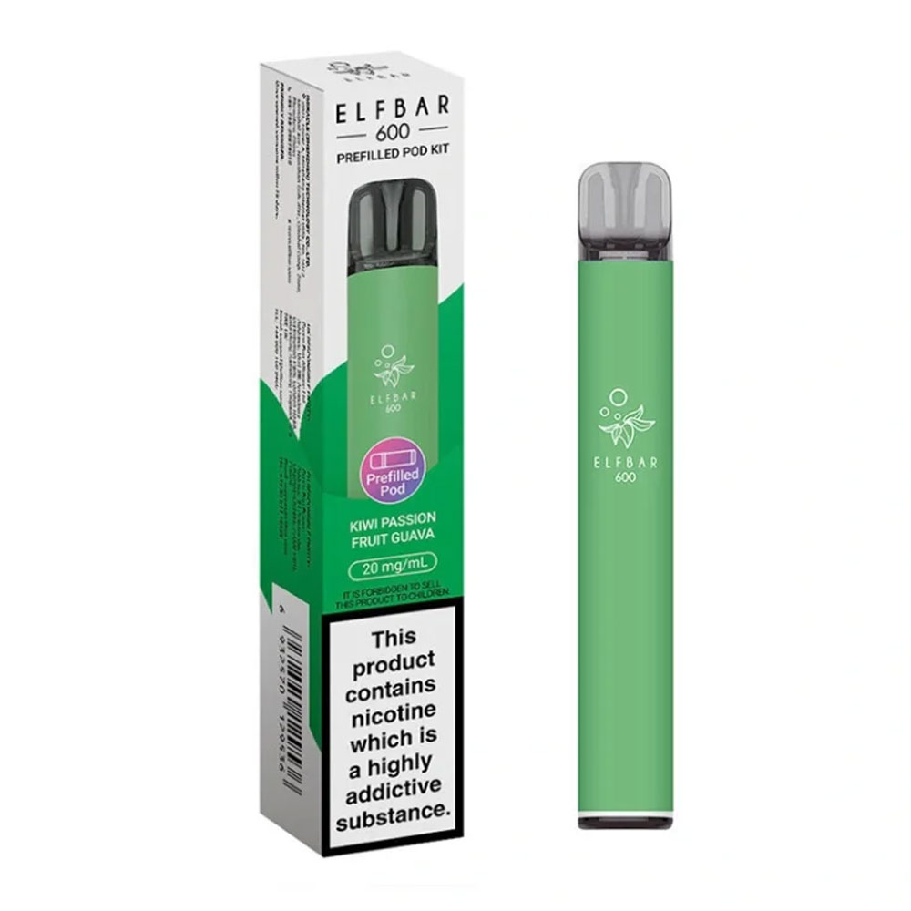 Elf Bar 600 Prefilled Pod Kit (Pack of 10)