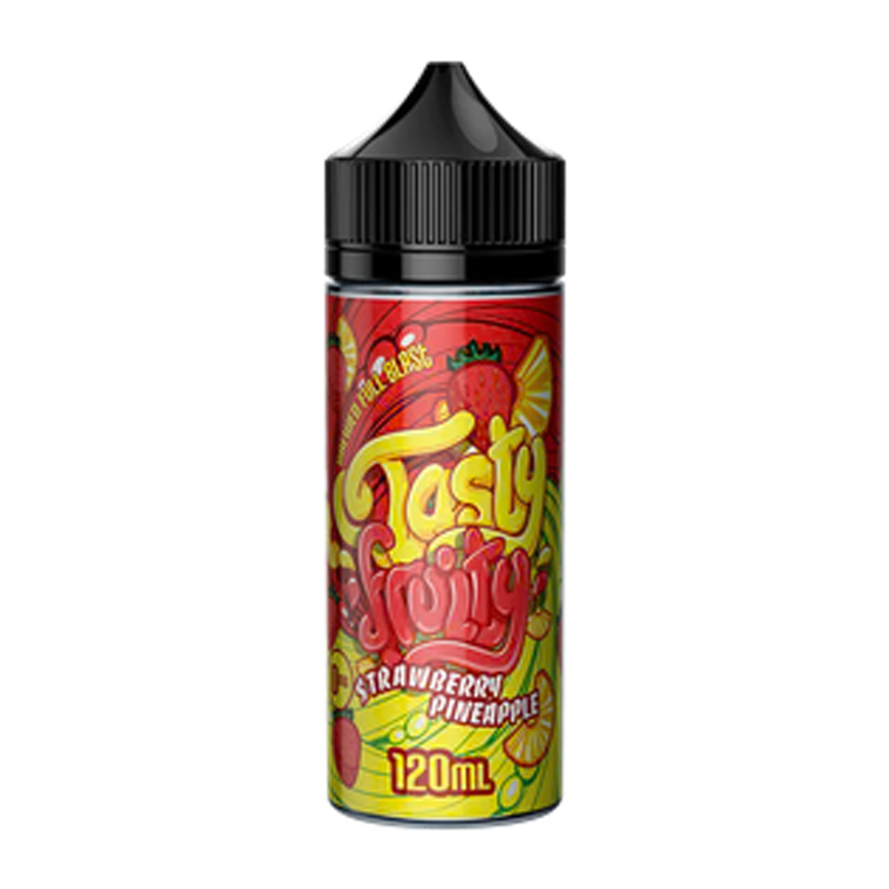 Tasty Fruity 100ml Shortfill Eliquid - Strawberry Pineapple