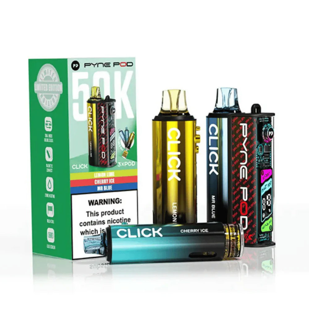 Pyne Pod Click 50K Puffs Prefilled Pod Kit