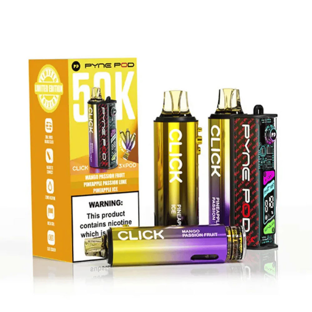 Pyne Pod Click 50K Puffs Prefilled Pod Kit
