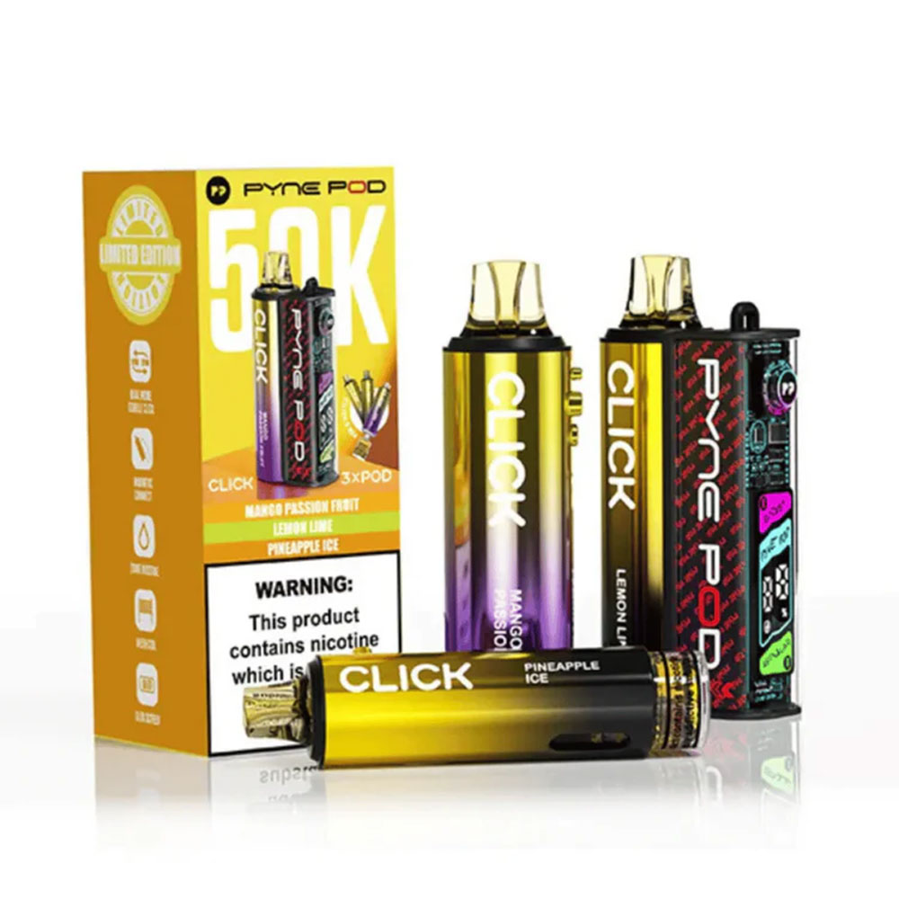 Pyne Pod Click 50K Puffs Prefilled Pod Kit