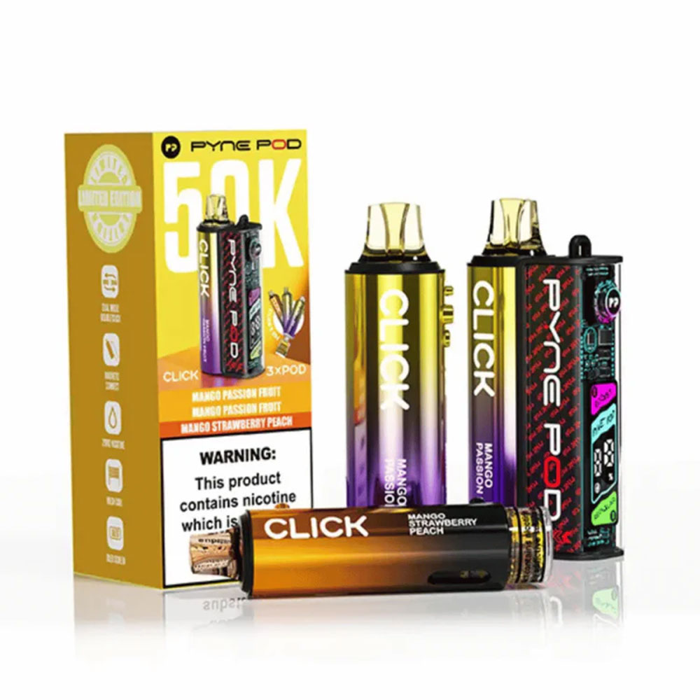Pyne Pod Click 50K Puffs Prefilled Pod Kit
