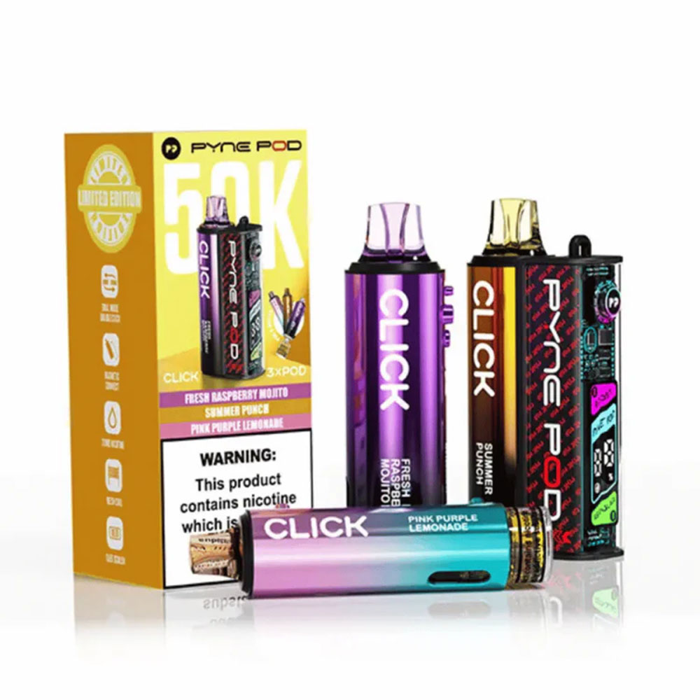 Pyne Pod Click 50K Puffs Prefilled Pod Kit