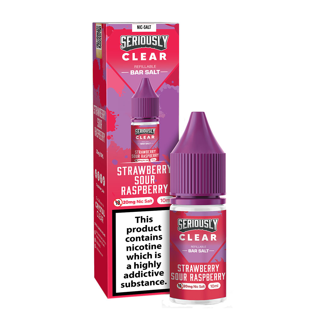 Doozy Seriously Crystal Clear 10ml Nic Salts E Liquids