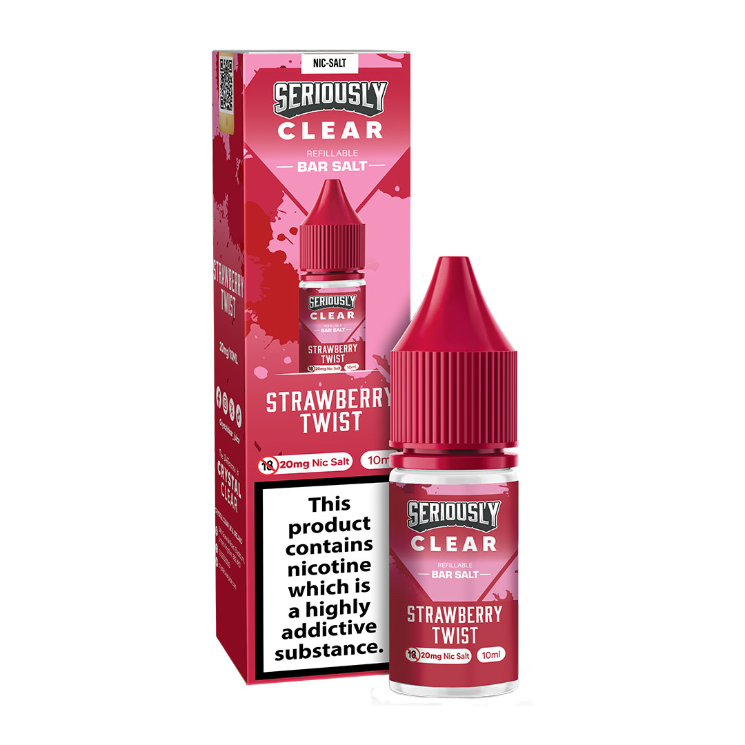 Doozy Seriously Crystal Clear 10ml Nic Salts E Liquids