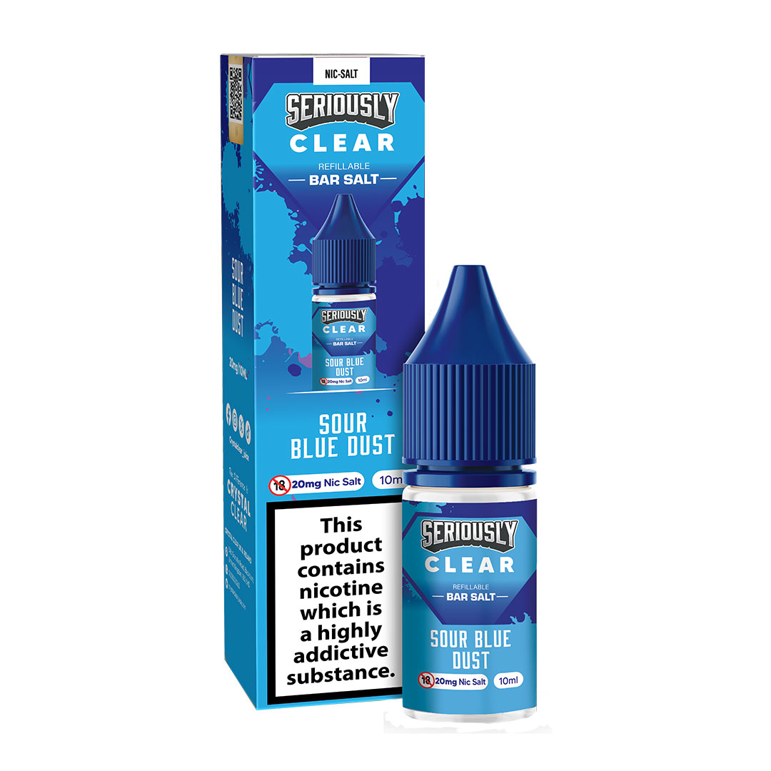 Doozy Seriously Crystal Clear 10ml Nic Salts E Liquids