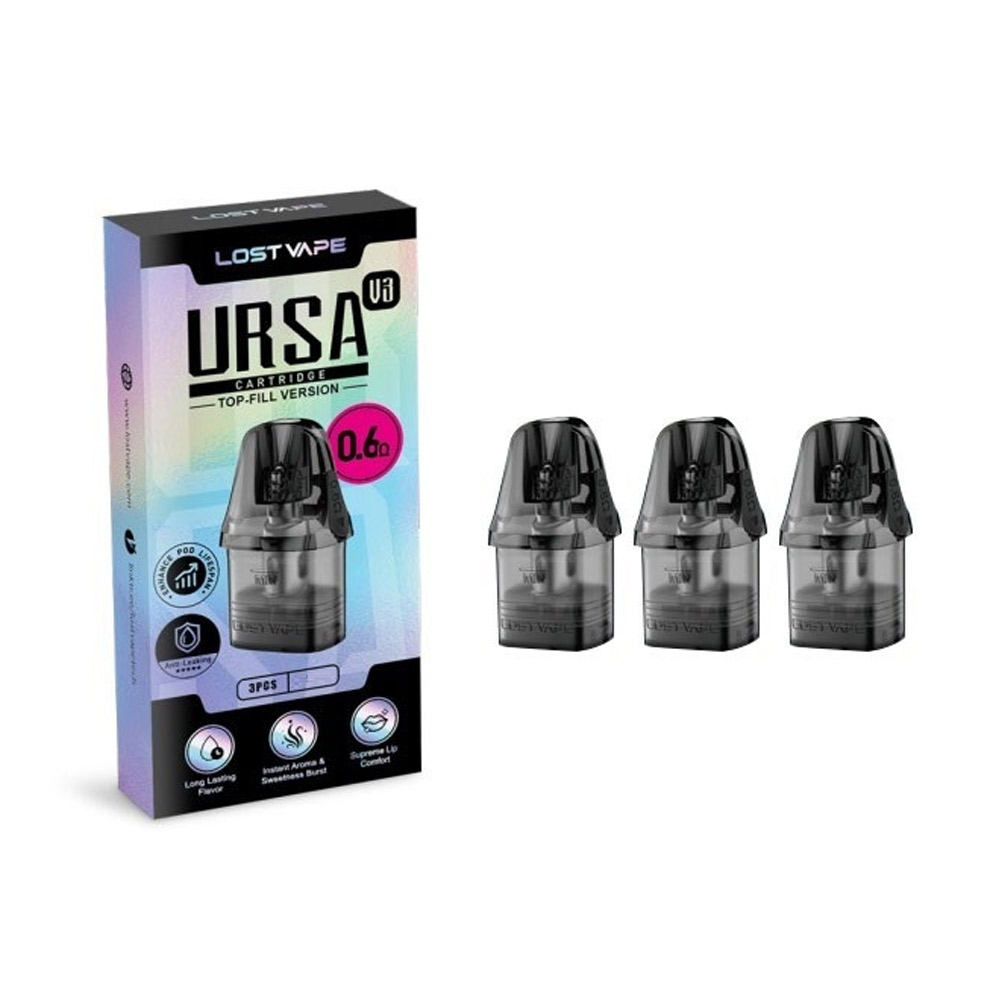 Lost Vape Ursa V3 Replacement Pods (Pack of 3)