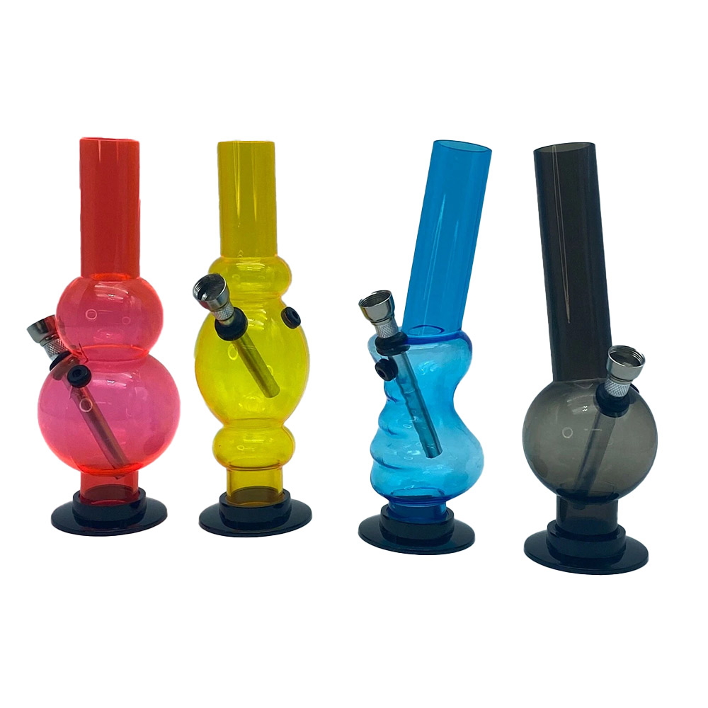 Acrylic Waterpipe 20cm Plastic Bubble Water Pipe 8" BONG SHISHA PIPE HOOKAH
