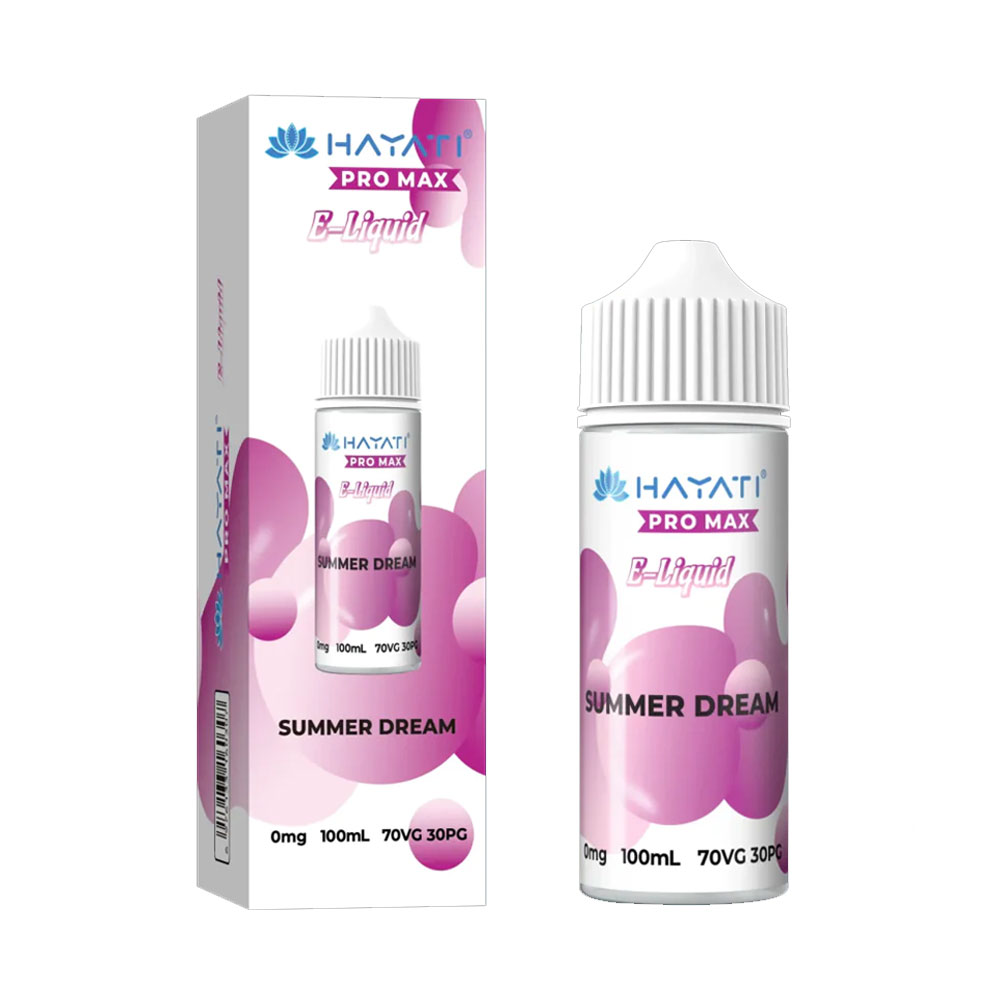 Hayati Pro Max 100ml Shortfill Eliquid 70/30