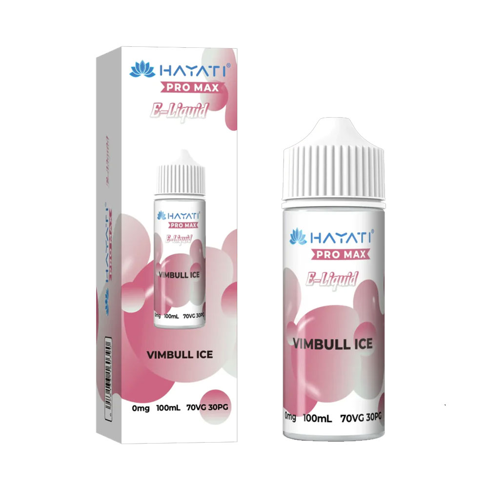 Hayati Pro Max 100ml Shortfill Eliquid 70/30