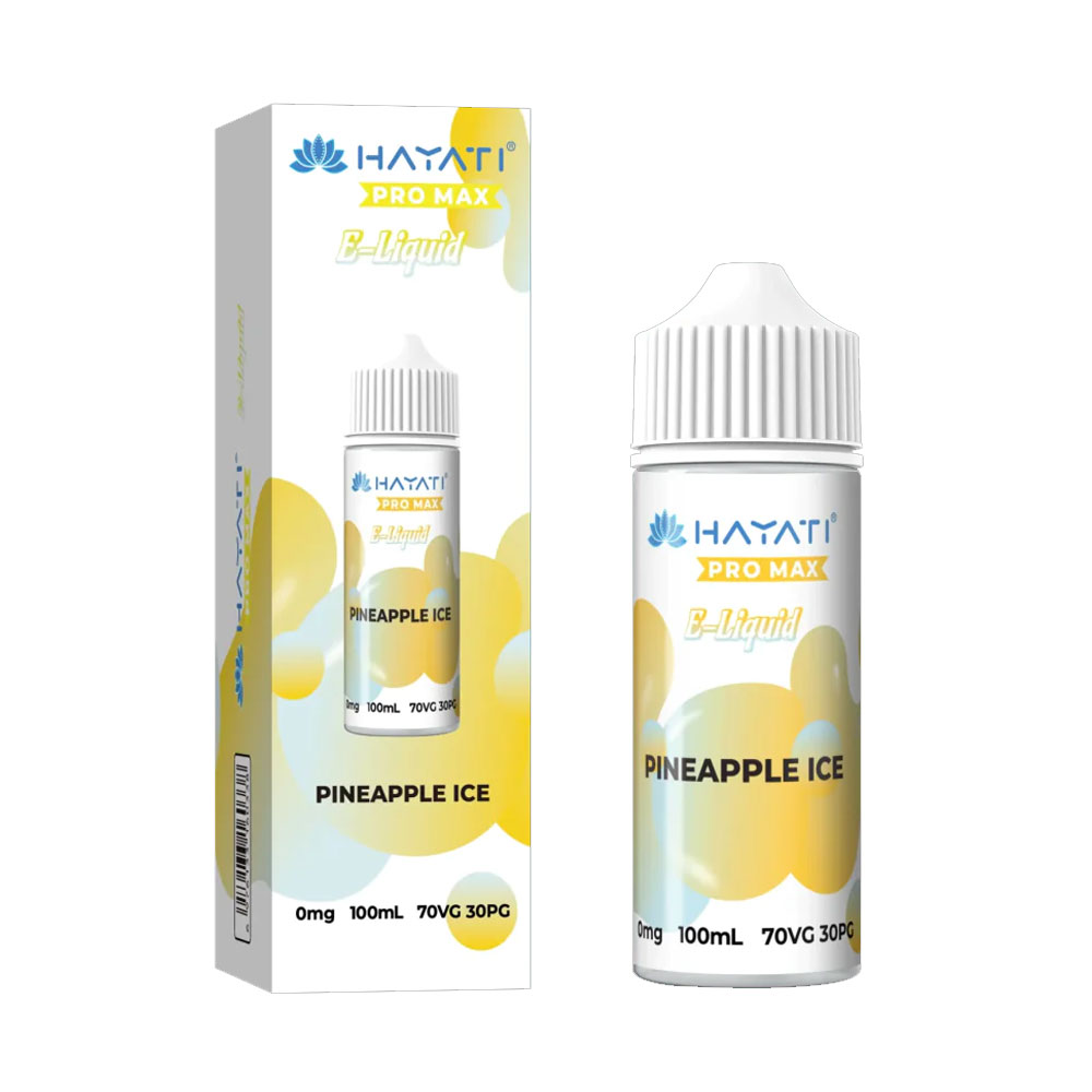 Hayati Pro Max 100ml Shortfill Eliquid 70/30