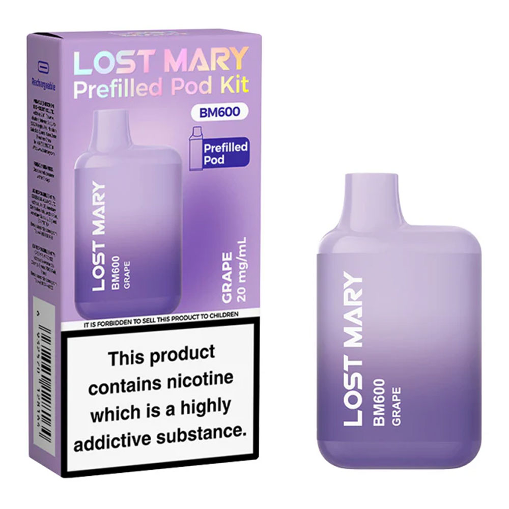 Lost Mary BM600 Prefilled Pod Kit (Pack of 10)
