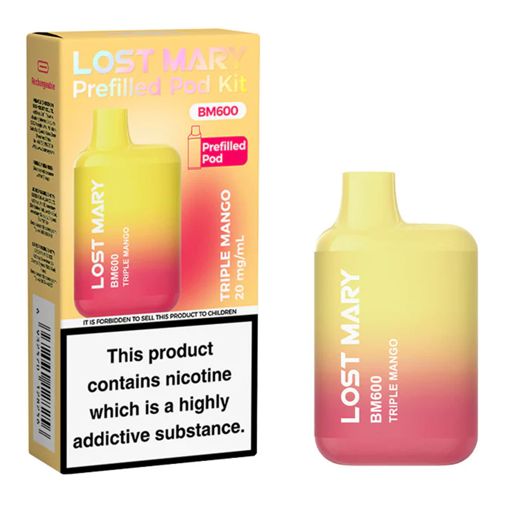 Lost Mary BM600 Prefilled Pod Kit (Pack of 10)