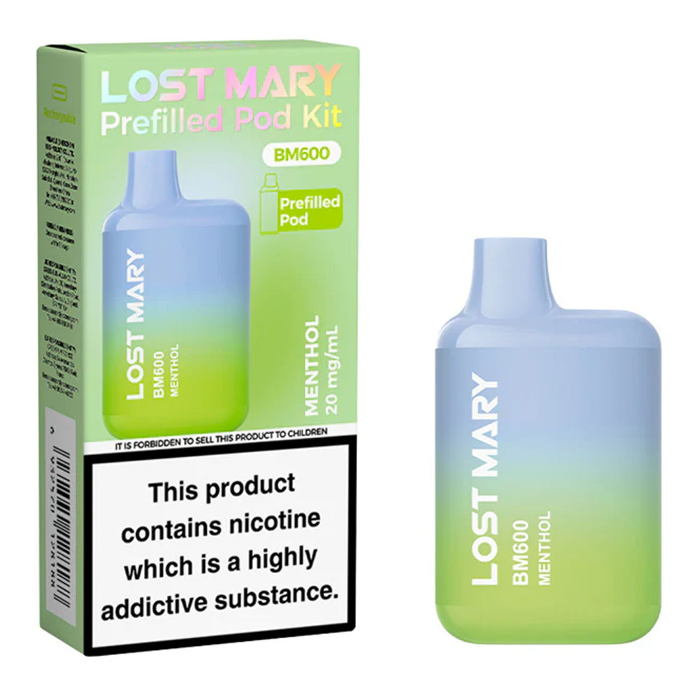 Lost Mary BM600 Prefilled Pod Kit (Pack of 10)