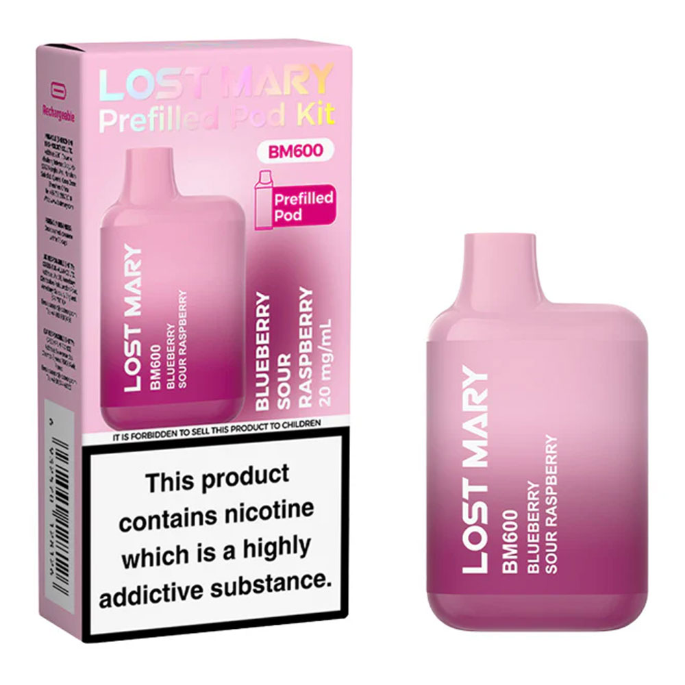 Lost Mary BM600 Prefilled Pod Kit (Pack of 10)