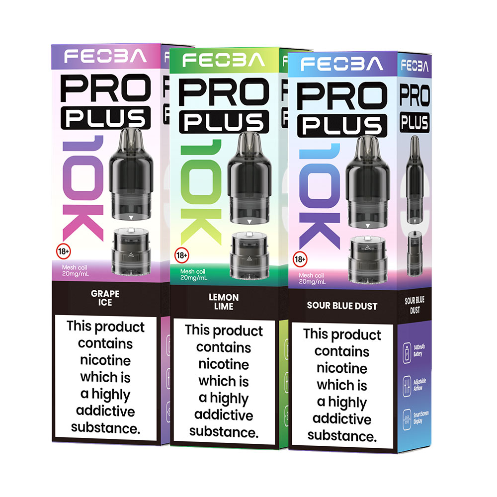 Feoba Pro Plus 10K Prefilled Pods (Pack of 5)