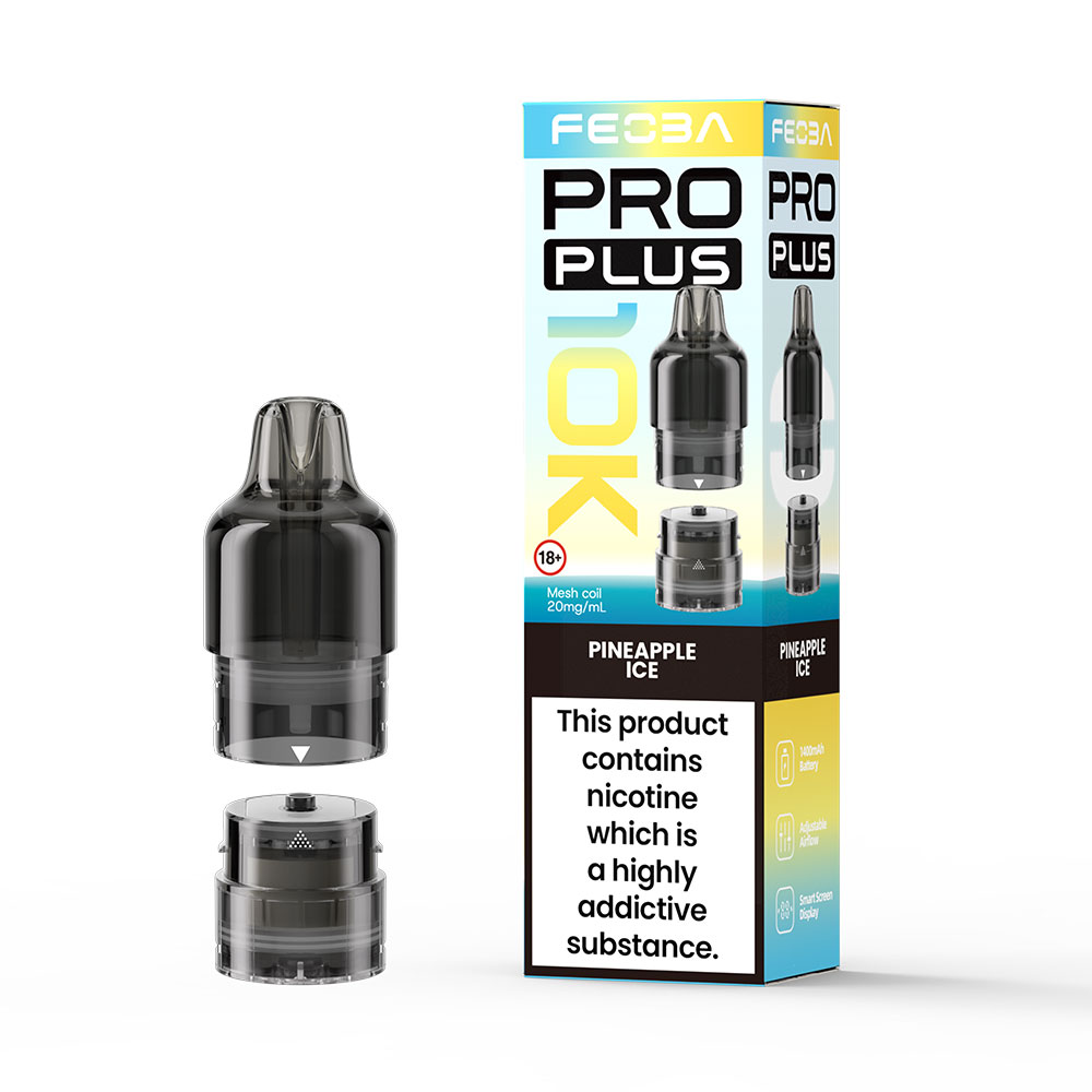 Feoba Pro Plus 10K Prefilled Pods (Pack of 5)