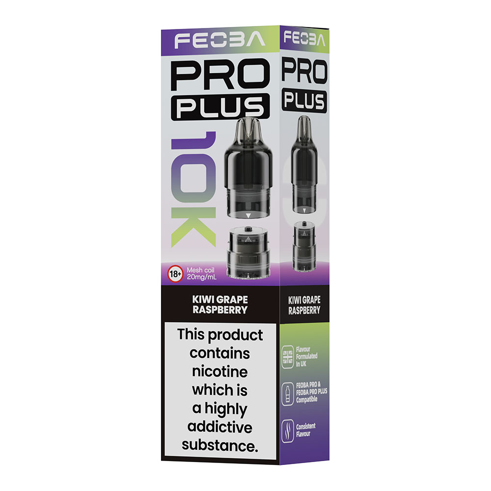 Feoba Pro Plus 10K Prefilled Pods (Pack of 5)