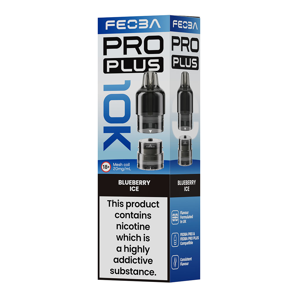 Feoba Pro Plus 10K Prefilled Pods (Pack of 5)