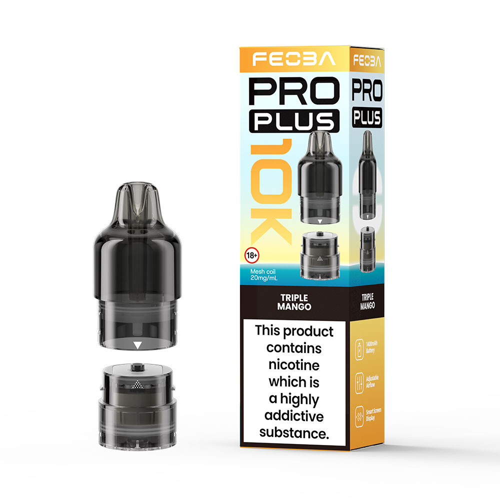 Feoba Pro Plus 10K Prefilled Pods (Pack of 5)