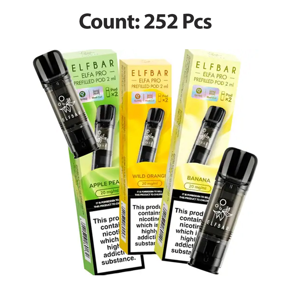 Elf Bar Elfa Pro Pods (252 pcs Bundle)