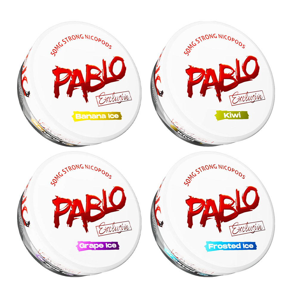 Pablo Exclusive Nicotine Pouches (Pack of 10) - 50MG