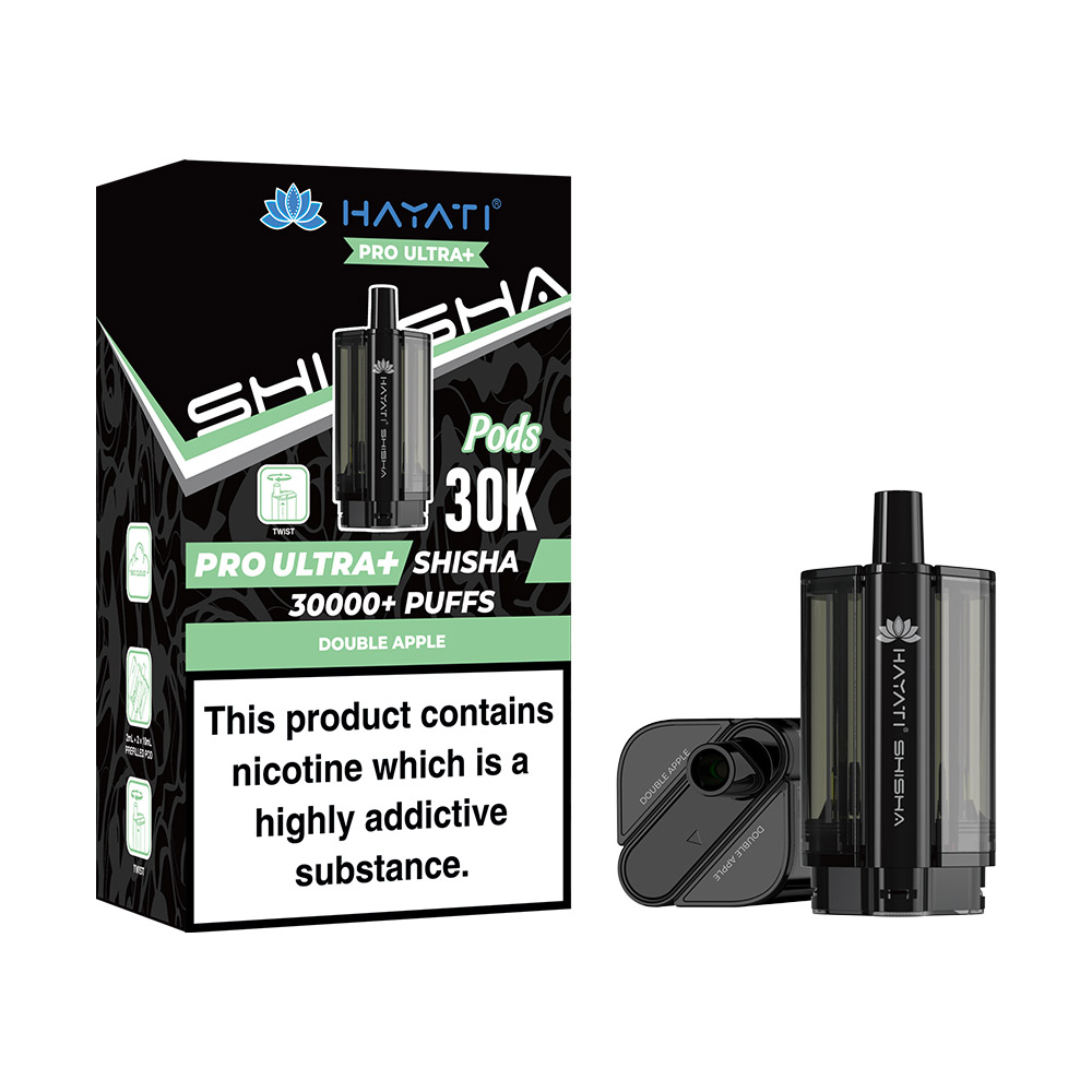 Hayati Pro Ultra Plus Shisha 30K Prefilled Pods (Pack of 5)