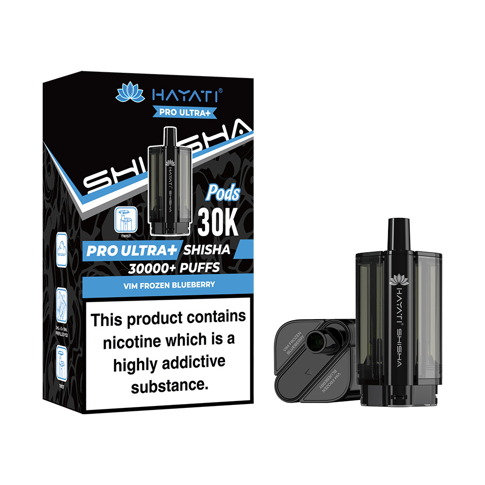 Hayati Pro Ultra Plus Shisha 30K Prefilled Pods (Pack of 5)