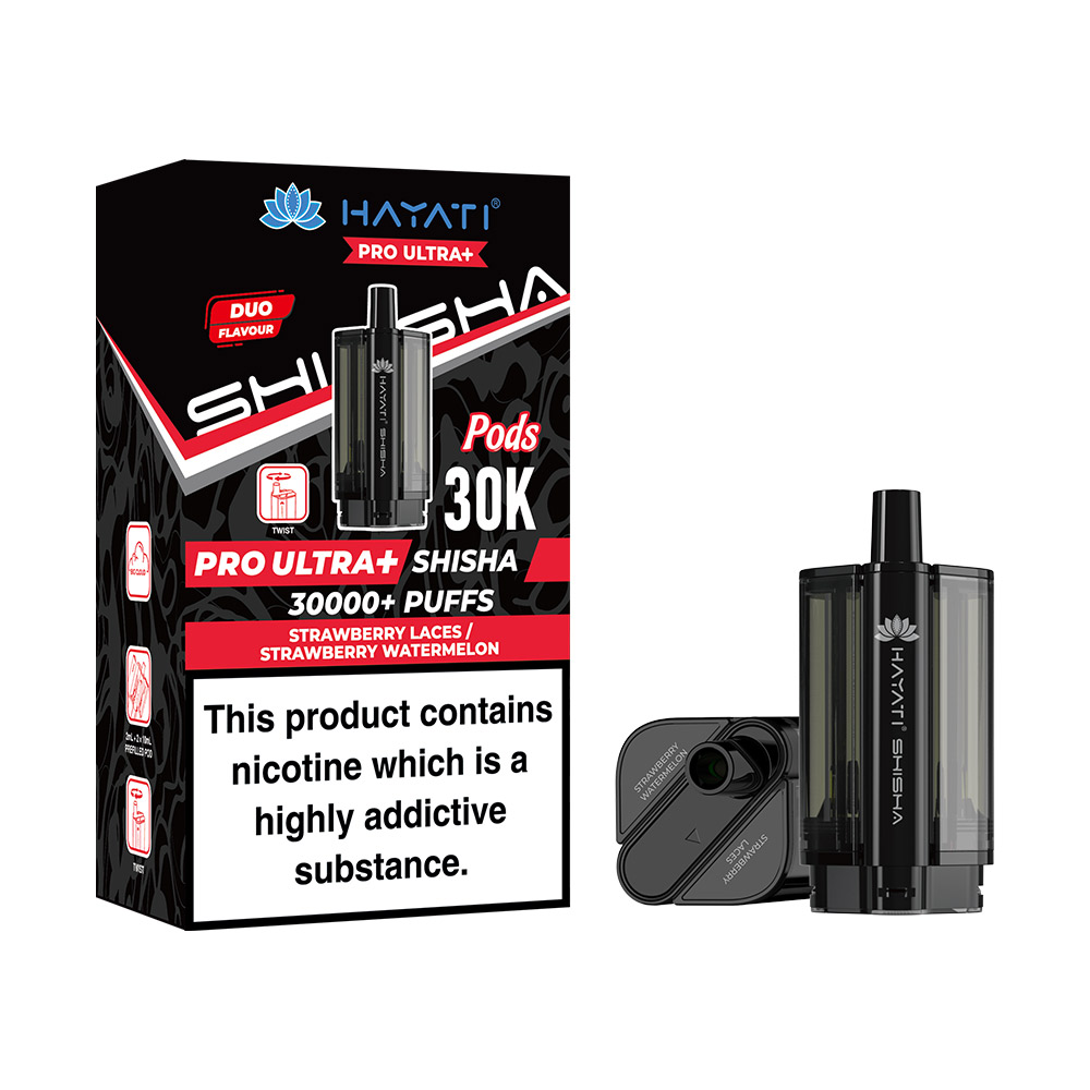Hayati Pro Ultra Plus Shisha 30K Prefilled Pods (Pack of 5)