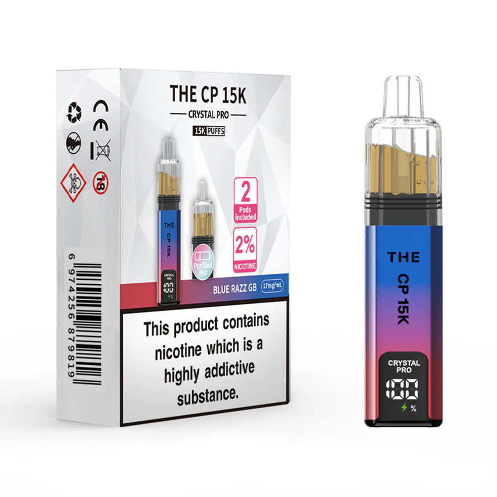 The Crystal Pro CP 15K Prefilled Pod Kit (Pack of 5)