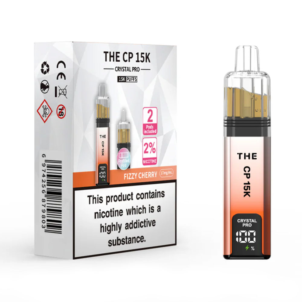 The Crystal Pro CP 15K Prefilled Pod Kit (Pack of 5)