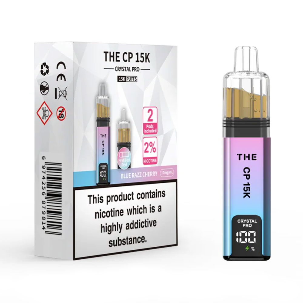 The Crystal Pro CP 15K Prefilled Pod Kit (Pack of 5)