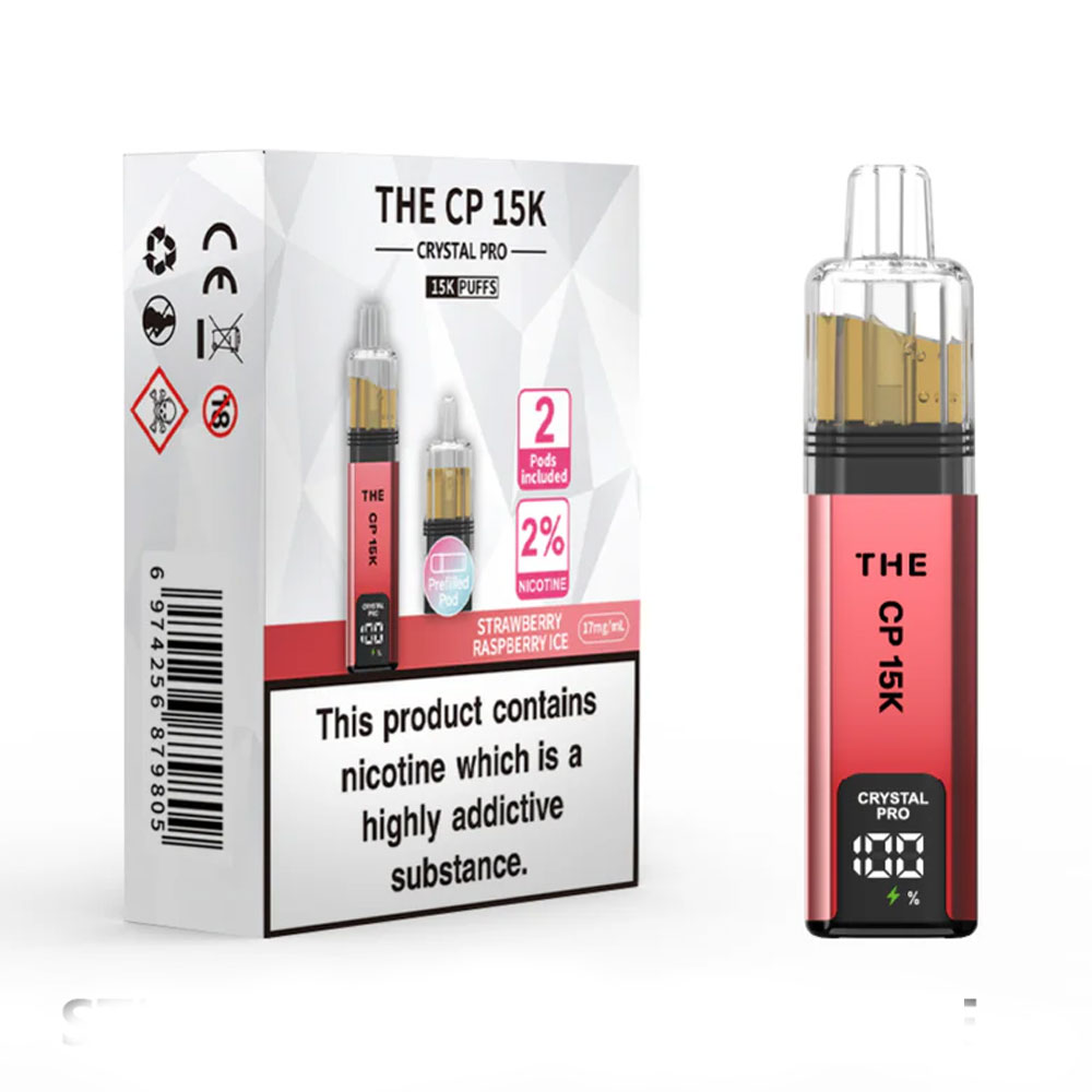 The Crystal Pro CP 15K Prefilled Pod Kit (Pack of 5)