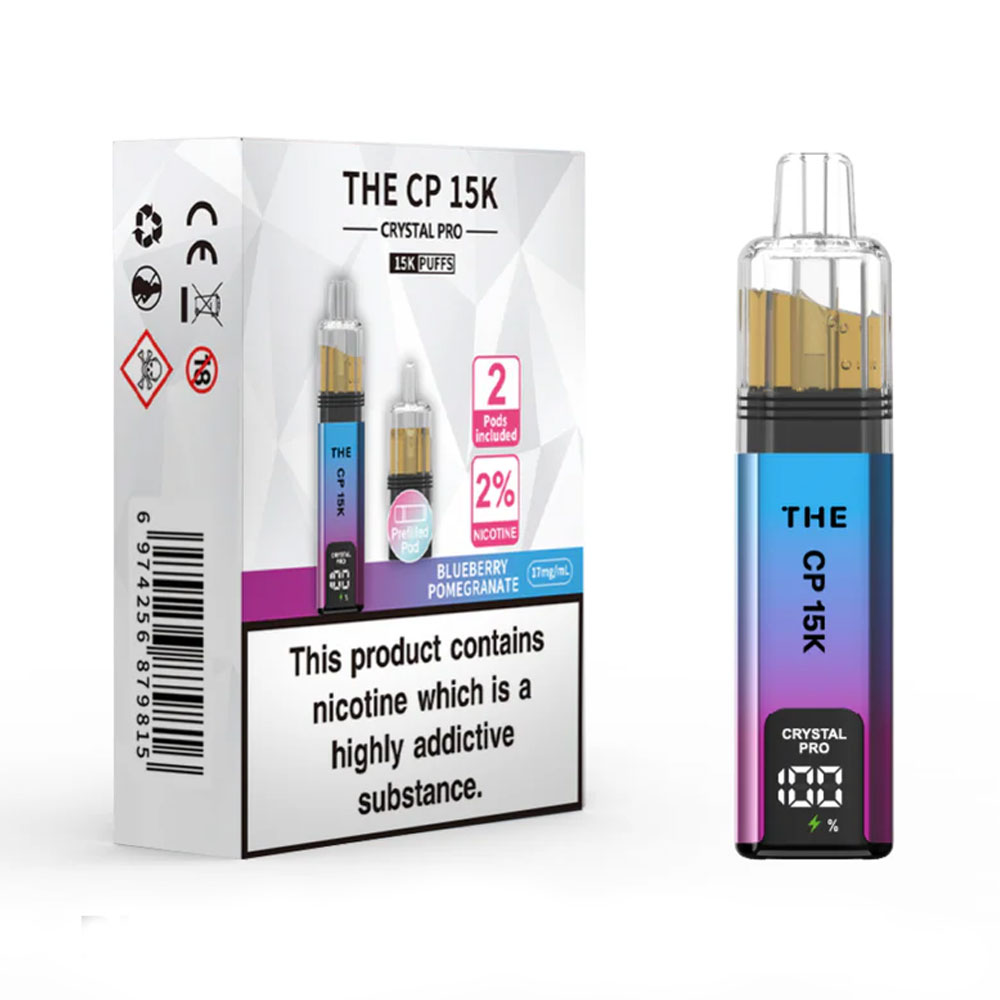 The Crystal Pro CP 15K Prefilled Pod Kit (Pack of 5)