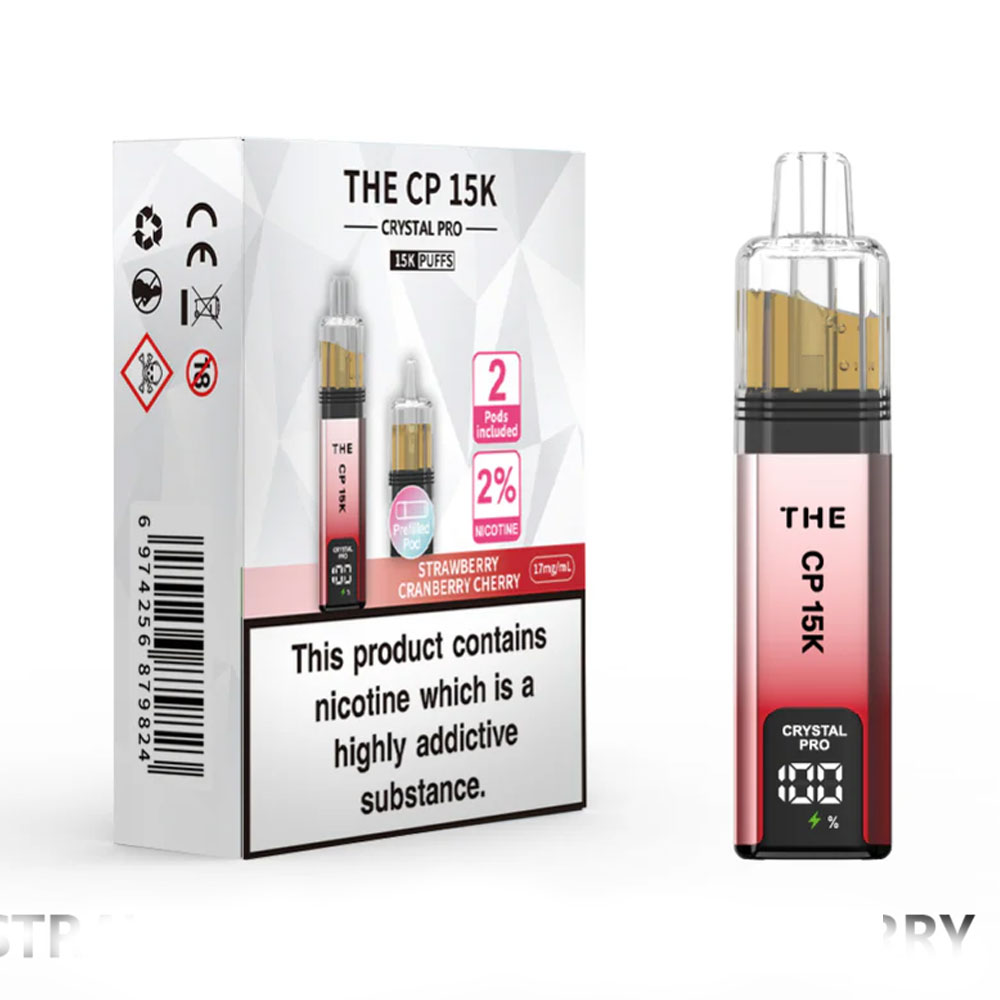 The Crystal Pro CP 15K Prefilled Pod Kit (Pack of 5)