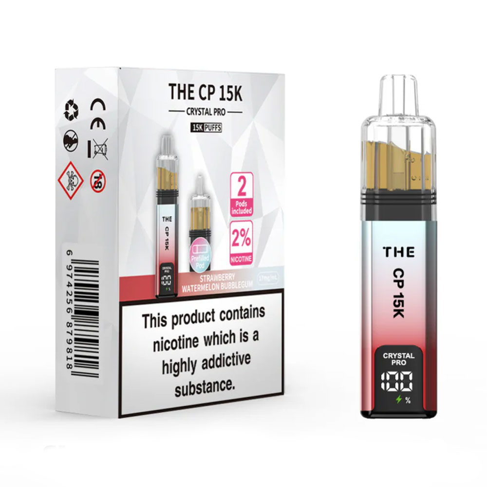 The Crystal Pro CP 15K Prefilled Pod Kit (Pack of 5)