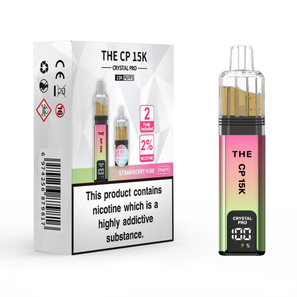 The Crystal Pro CP 15K Prefilled Pod Kit (Pack of 5)