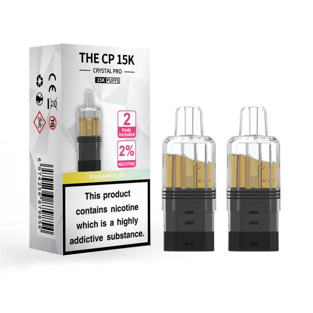 The Crystal Pro CP 15K Prefilled Pods (Pack of 5)
