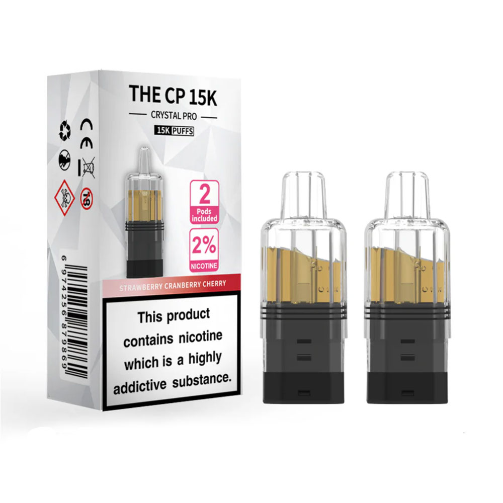 The Crystal Pro CP 15K Prefilled Pods (Pack of 5)