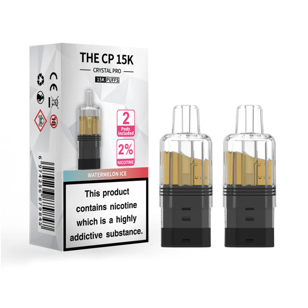 The Crystal Pro CP 15K Prefilled Pods (Pack of 5)