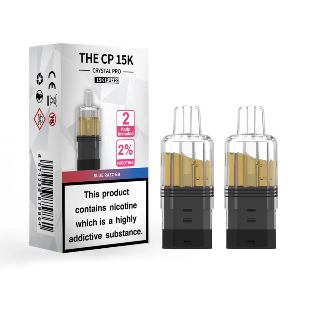 The Crystal Pro CP 15K Prefilled Pods (Pack of 5)